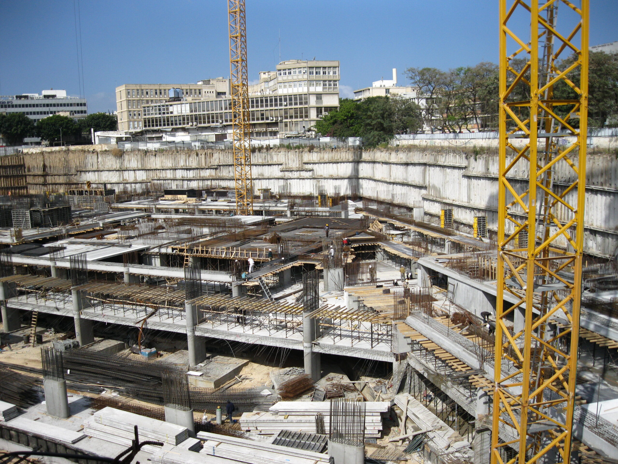 Industrial Construction Site industrial construction site